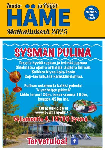 Matkailuopas: Kanta- ja Päijät-Hame Matkailuopas: Kanta- ja Päijät-Hame